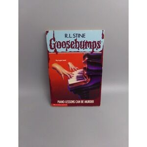 Goosebumps Piano Lessons Can Be Murder R.L. Stine Horror‎ Book 1993